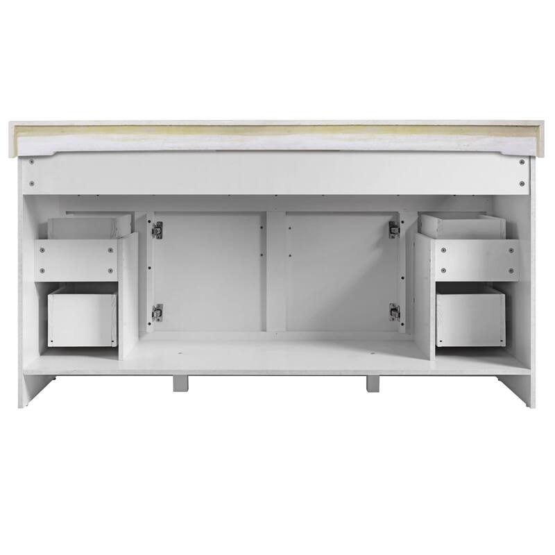 Design House 214908 Concord 60" Free Standing Single Basin Vanity Set