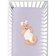 preview thumbnail 4 of 4, Sweet Jojo Designs Lavender Purple Watercolor Floral Collection Fitted Crib Sheet