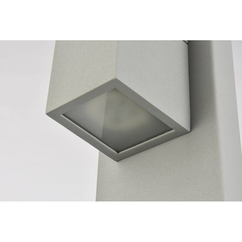Elegant Lighting Raine 4-3/4" Wide LED Outdoor Wall Sconce