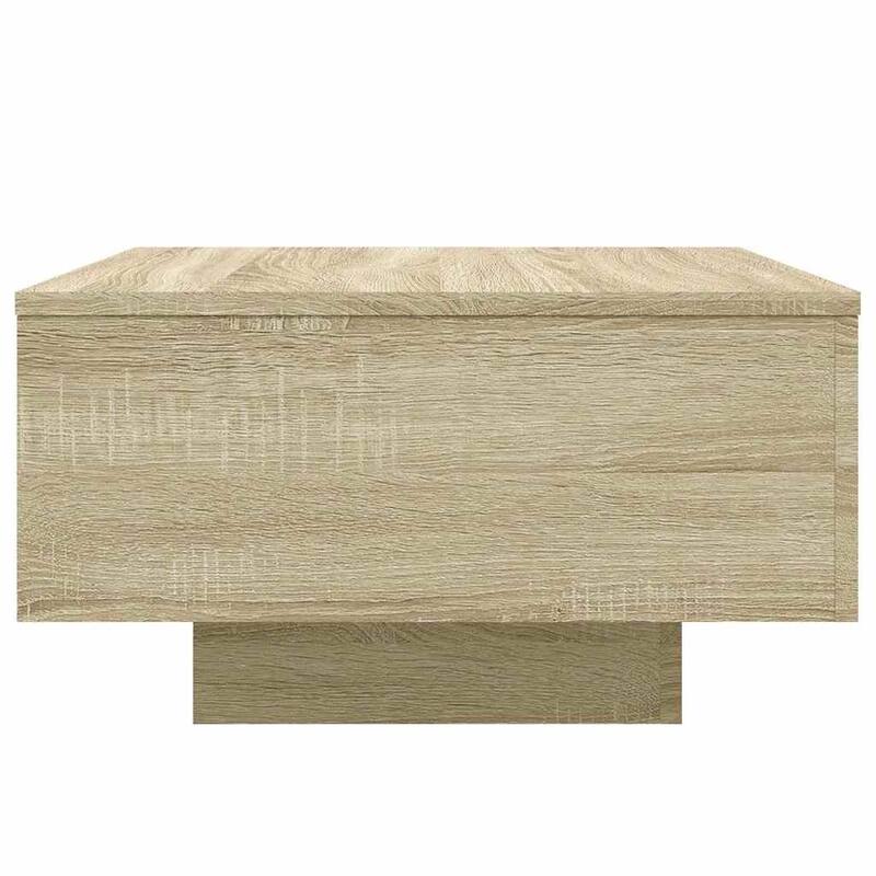 vidaXL Coffee Table Engineered Wood 33.5 x 21.7 x 12.2 in