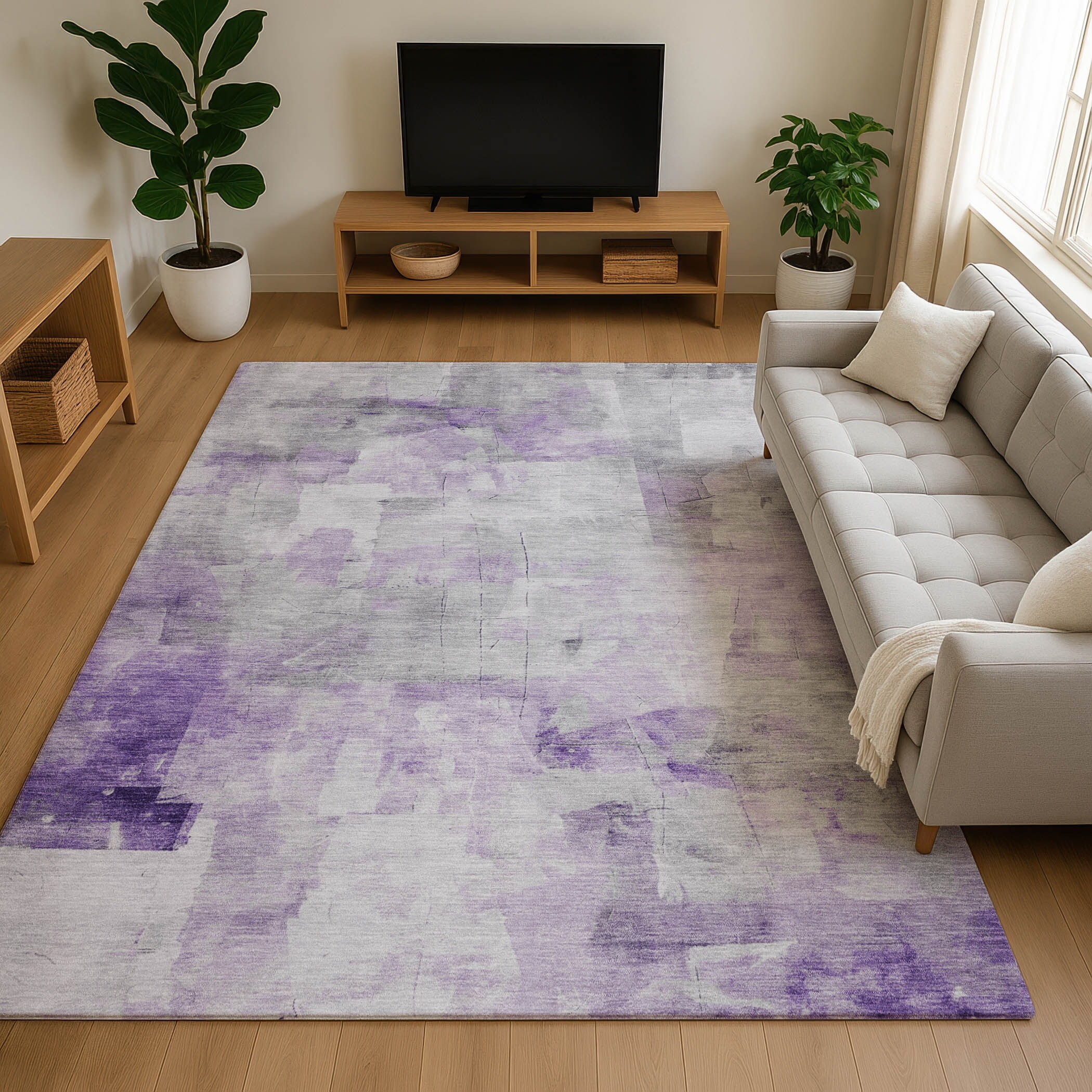 Premium Washable Super Soft Modern Glam Mayfield Rug