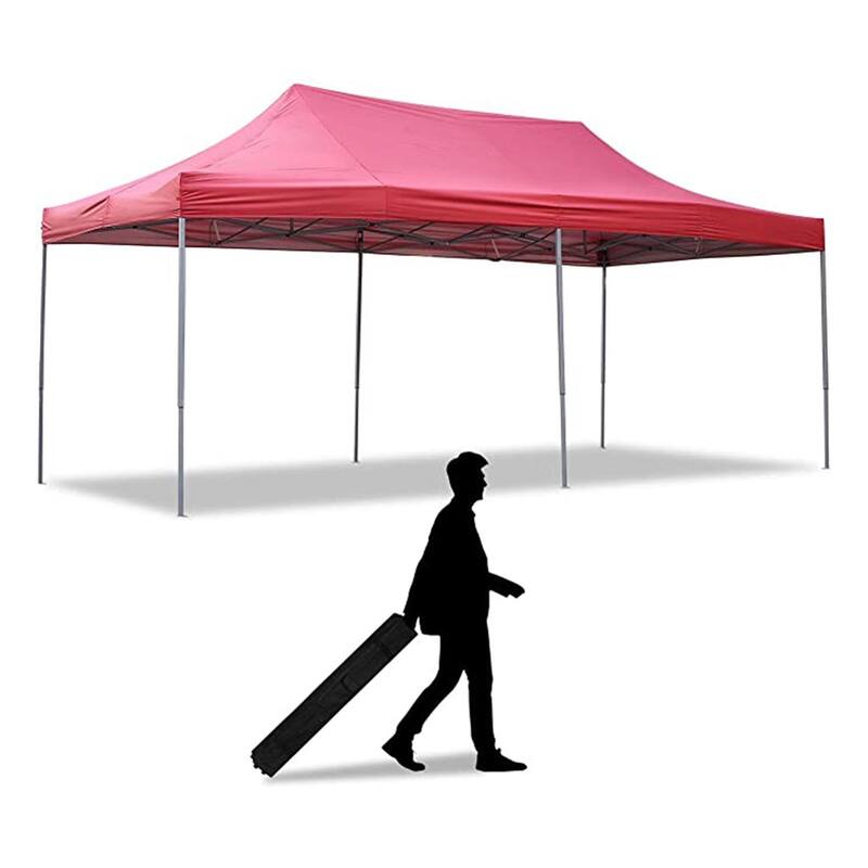 Zenova 10x20 ft Pop up Canopy Tent, Party Tent Heavy Duty Instant Shelters - 10*20