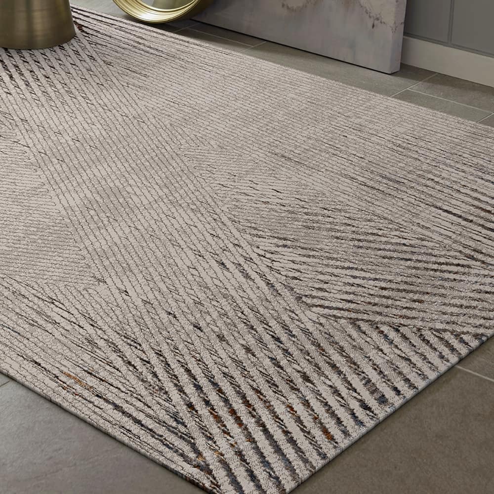 Strick & Bolton Renew Abstract Geometric Modern Area Rug