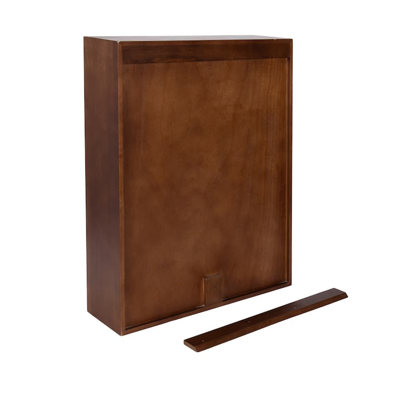 Kate and Laurel McCutcheon Floating Bathroom Cabinet - 22x7x28