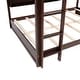 preview thumbnail 6 of 16, Bunk Bed with Built-in Storage Cabinets and Charging Station,Queen Over Queen