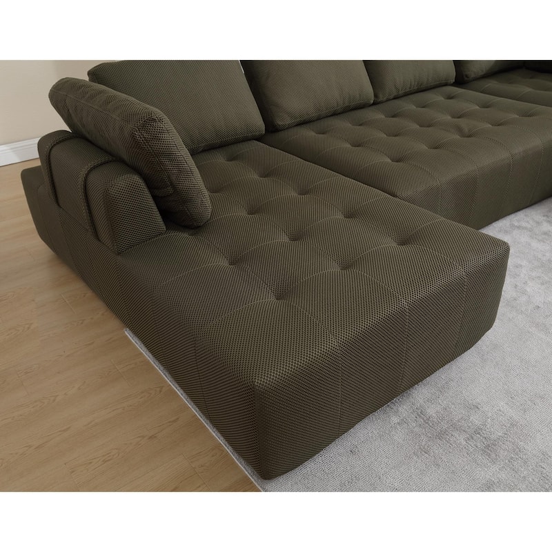 138.5 "Modular Combination Sofa U-shaped Sofa