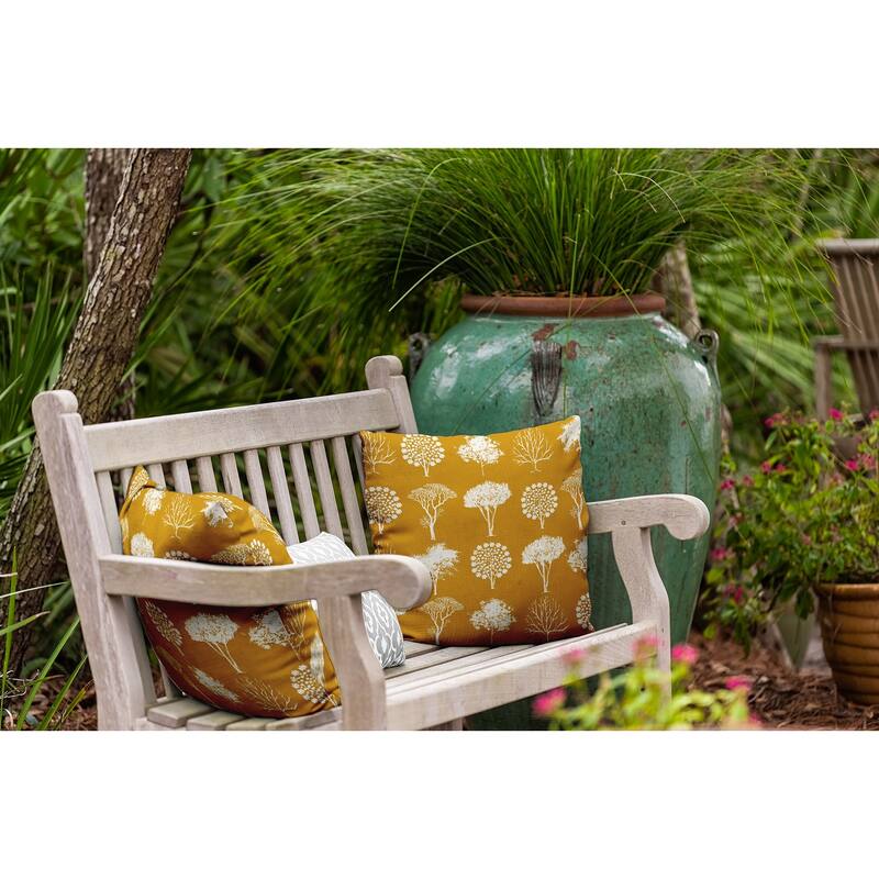 Field of Trees Fall Indoor/Outdoor Throw Pillow