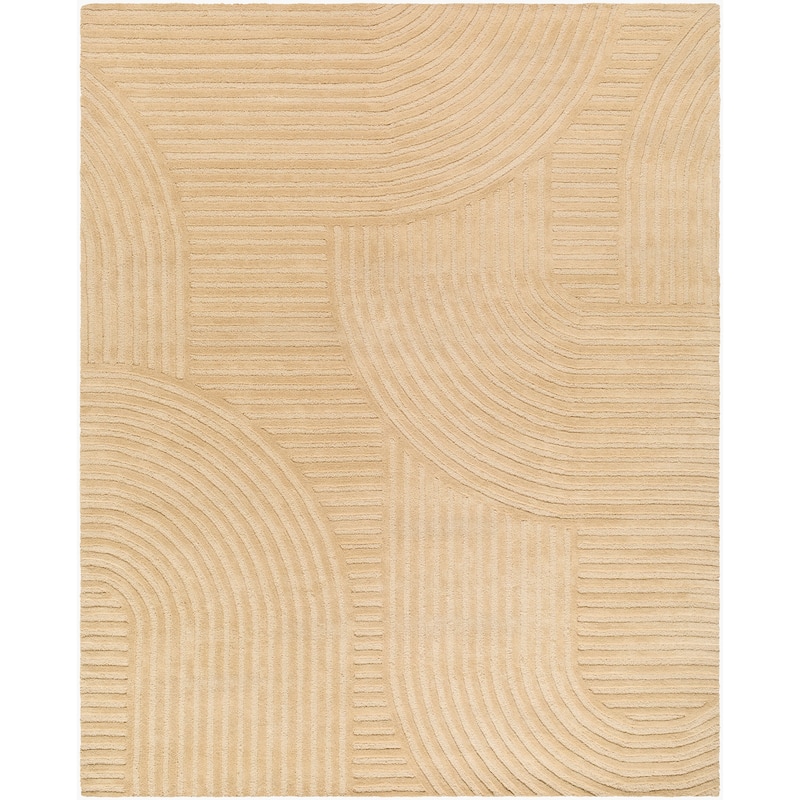 Livabliss Transitional Brook Graphic Area Rug - 2' x 3' - Tan