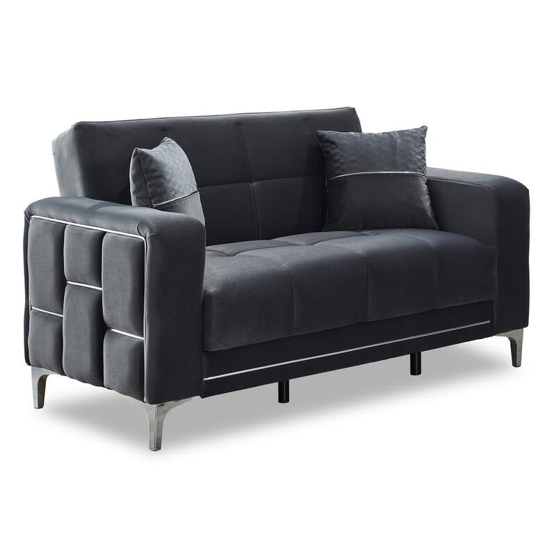 Angola 4-Pieces Comfortable Sleeper Modern One Sofa One Loveseat Two Chair Living Room Set