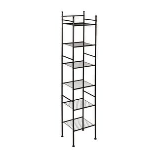 https://ak1.ostkcdn.com/images/products/is/images/direct/813b11ac8d46026c135f1454de739d1c64b16fa5/6-Tier-Space-Saving-Shelving-Tower%2C-Black.jpg