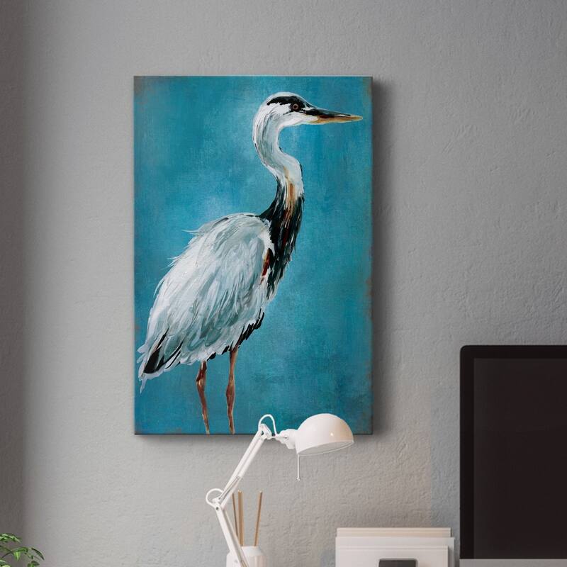 Great Blue Heron I Premium Gallery Wrapped Canvas - Ready to Hang