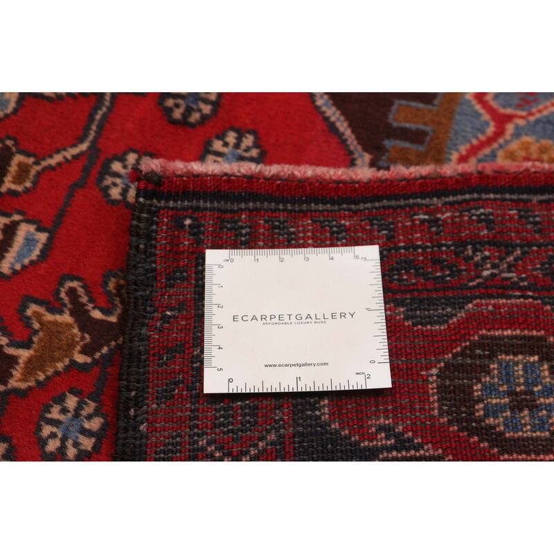 Teimani Red Rug 3'9" x 6'3" - 3'9 x 6'3