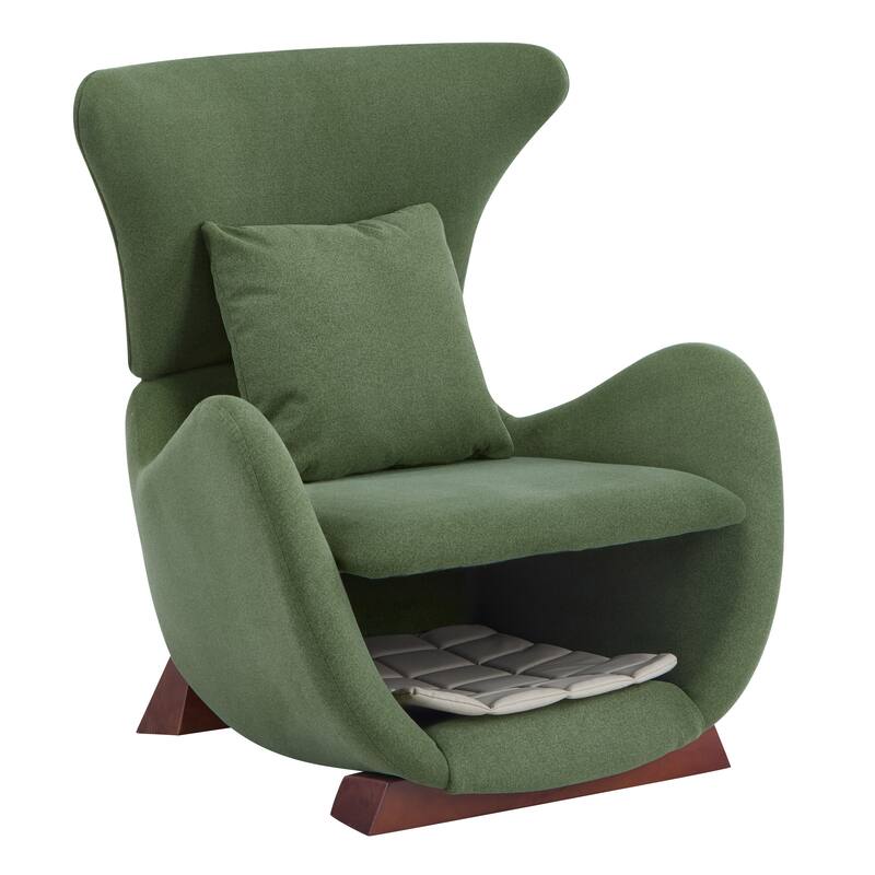 Christopher Knight Home - Modern Upholstered Accent Chair with Pet Nook Storage