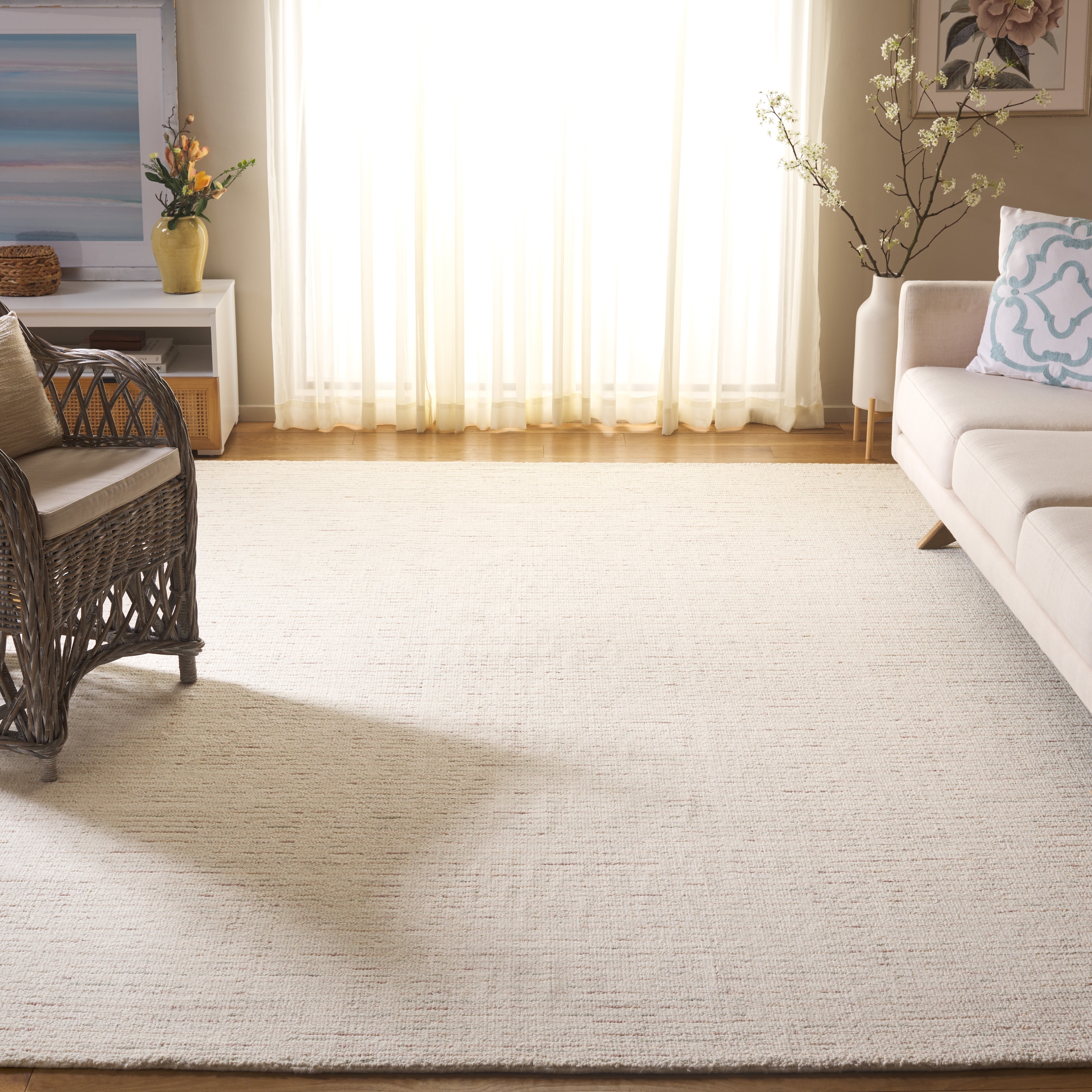 SAFAVIEH Handmade Abstract Lottie Modern Wool Rug