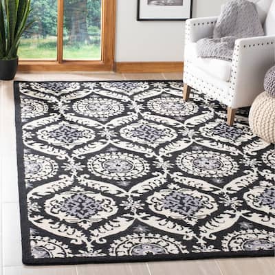 SAFAVIEH Handmade Chelsea Nazeli French Country Wool Rug