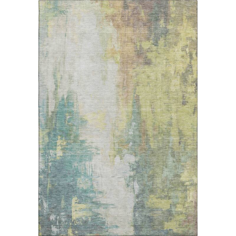 Premium Washable Super Soft Abstract Brushstroke Mayfield Rug