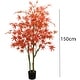 preview thumbnail 7 of 7, 120cm/150cm/180cm Red Artificial Maple Tree 150cm