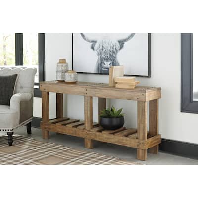 Signature Design by Ashley Sycamore Rise Console Sofa Table