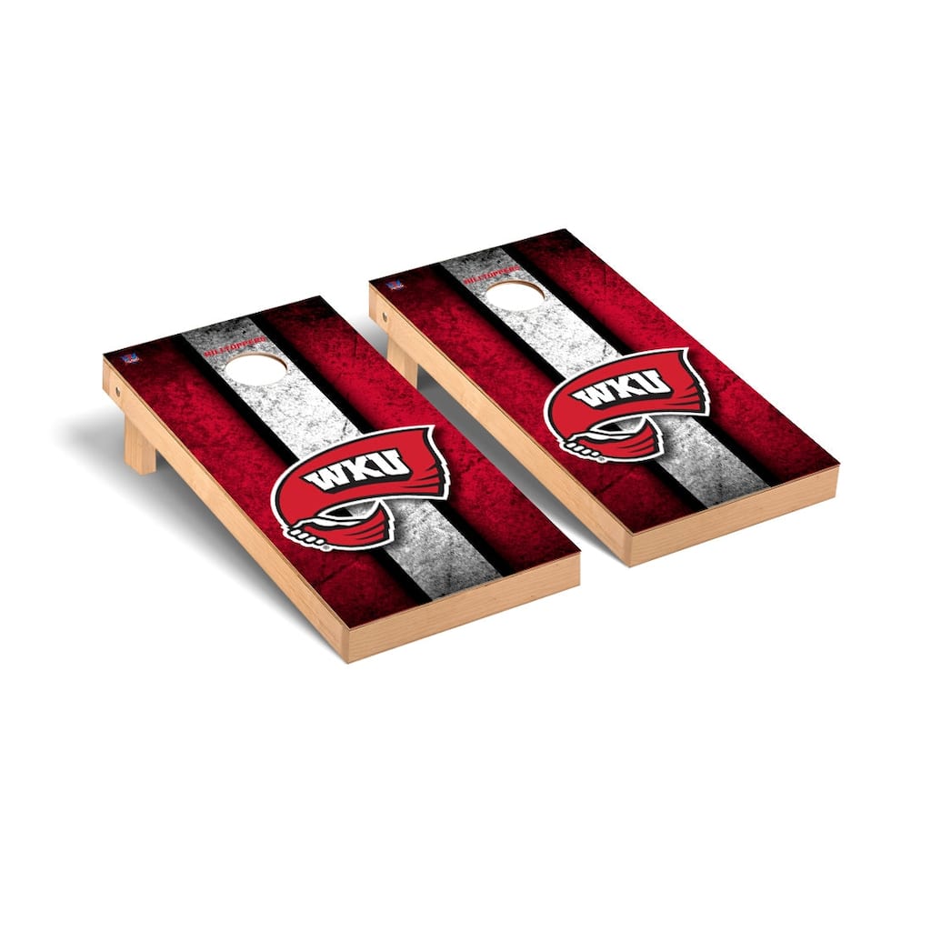 Western Kentucky Hilltoppers Vintage Cornhole Board Set