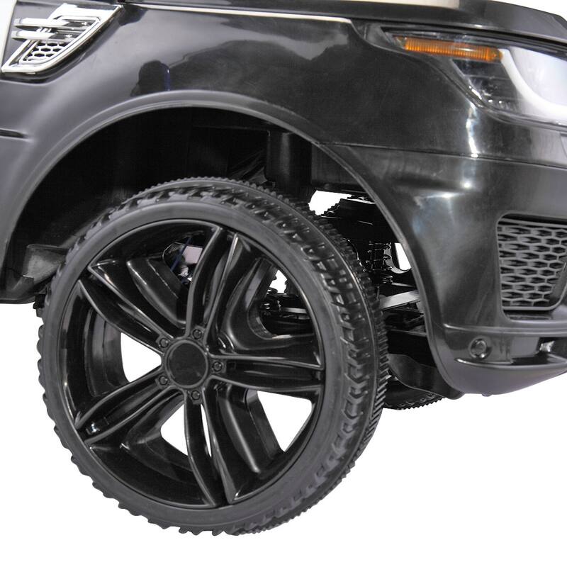 12V Kids Ride-On Car Police SUV with Parental Remote Control, Siren, Flashing Lights and Music for Boys and Girls, Vehicle Toy