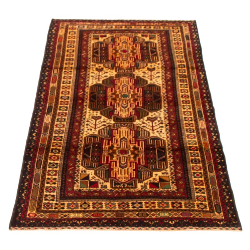 Teimani Cream Rug 3'6" x 6'9" - 3'6 x 6'9