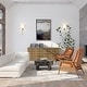 preview thumbnail 74 of 73, Sienna Upholstered Wood Push Back Recliner by Greyson Living