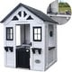 preview thumbnail 1 of 12, Backyard Discovery Sweetwater White Wooden Playhouse, Play Kitchen - 3'6" x 3'10" White - 3'6" x 3'10" - Kids