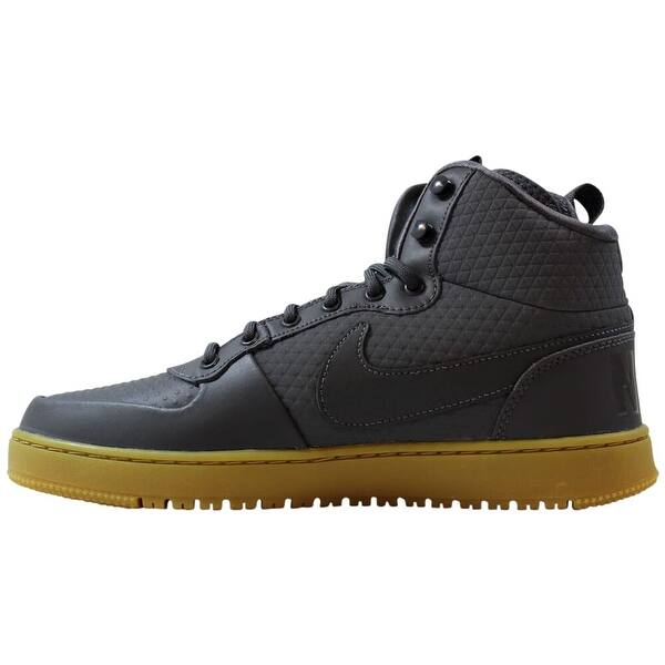 Shop Nike Court Borough Mid Winter Dark Grey Dark Grey Aa0547 001