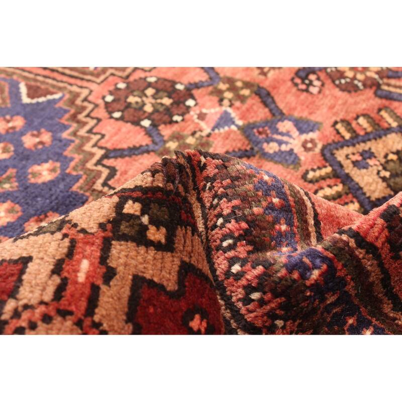 ECARPETGALLERY Hand-knotted Andelz Red Wool Rug - 3'7 x 7'1