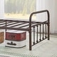 preview thumbnail 15 of 20, VECELO Modern Metal Platform Kids Bed Frame,Twin Size Bed Set of 2