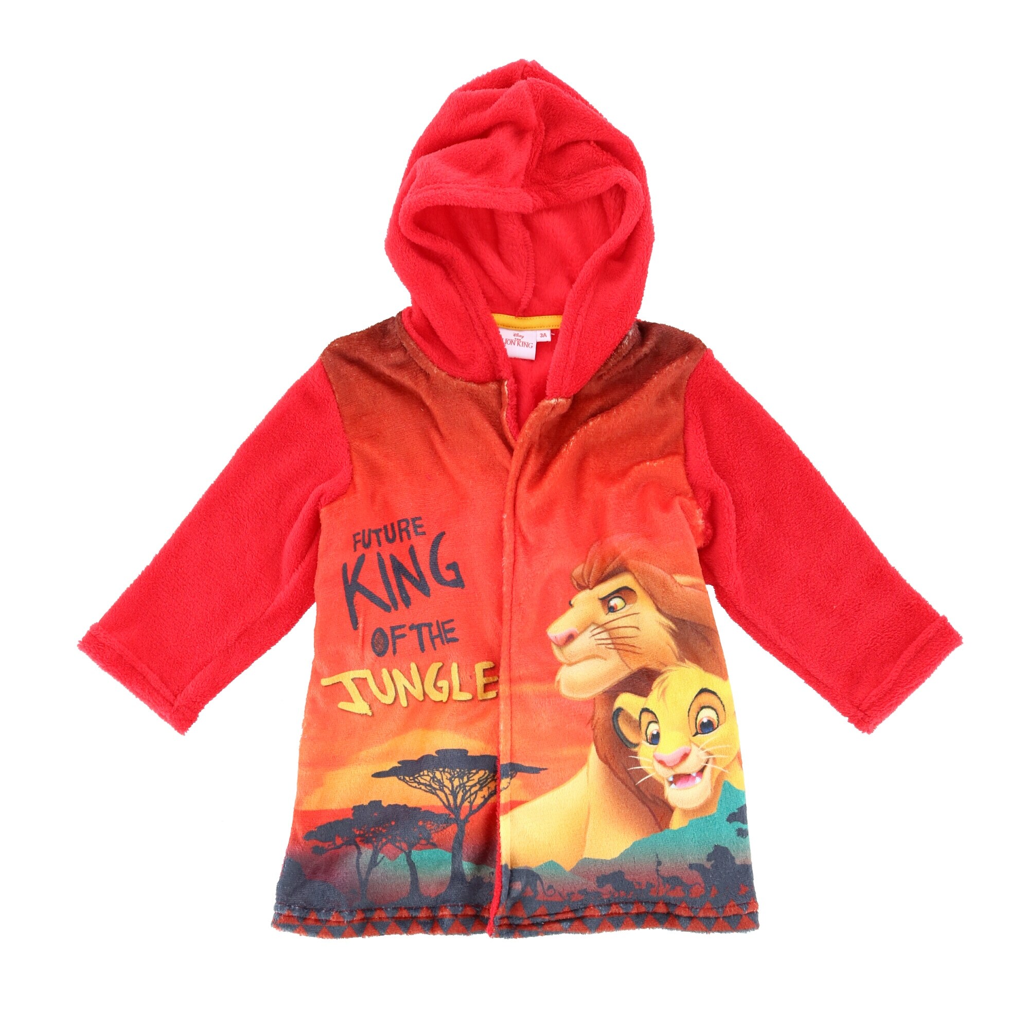 Disney The Lion King Fleece Onesie All in One Simba Pyjamas Kids Girls Boys Sleepsuit Onezee