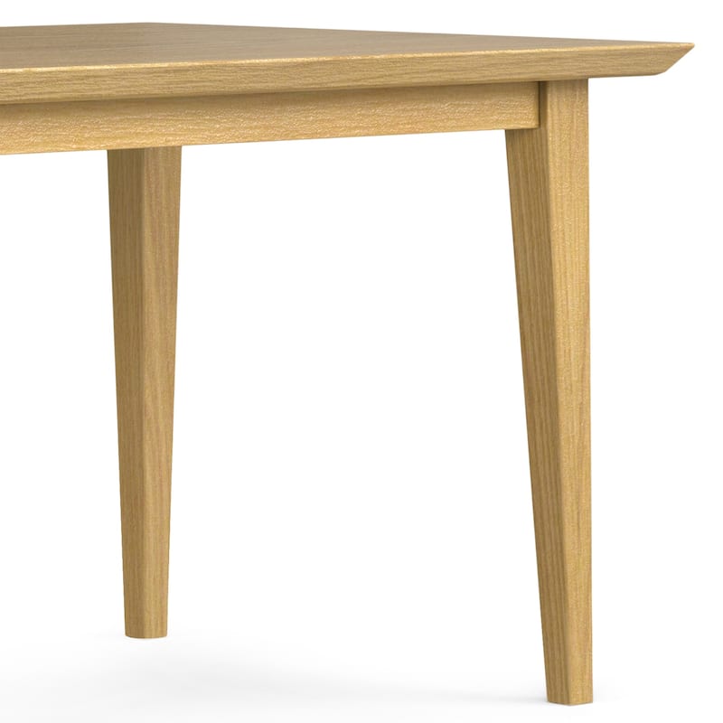 WyndenHall Fairway 60 inch Wide Rectangle Contemporary Modern Dining Table - 36"D x 60" W x 29.5"H