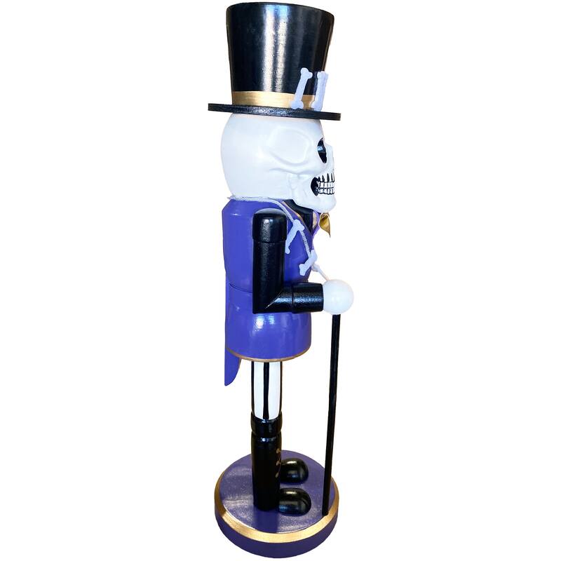 14" Voodoo Nutcracker - Purple
