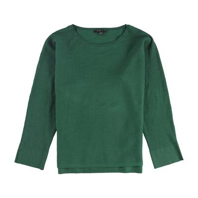 Cyrus Womens Ribbed Pullover Sweater,, Green, Large