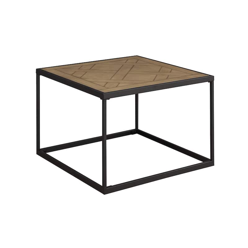 Middlebrook Modern Decorative-Top Square Coffee Table