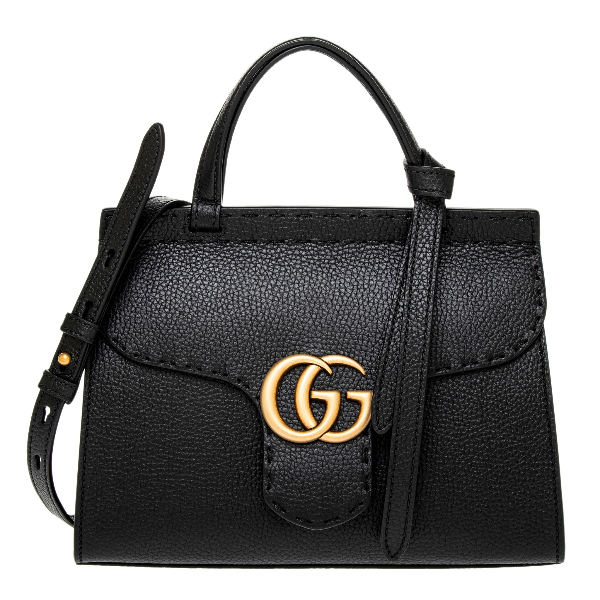 Gucci GG Marmont Medium Top Handle Bag - Overstock - 42694623
