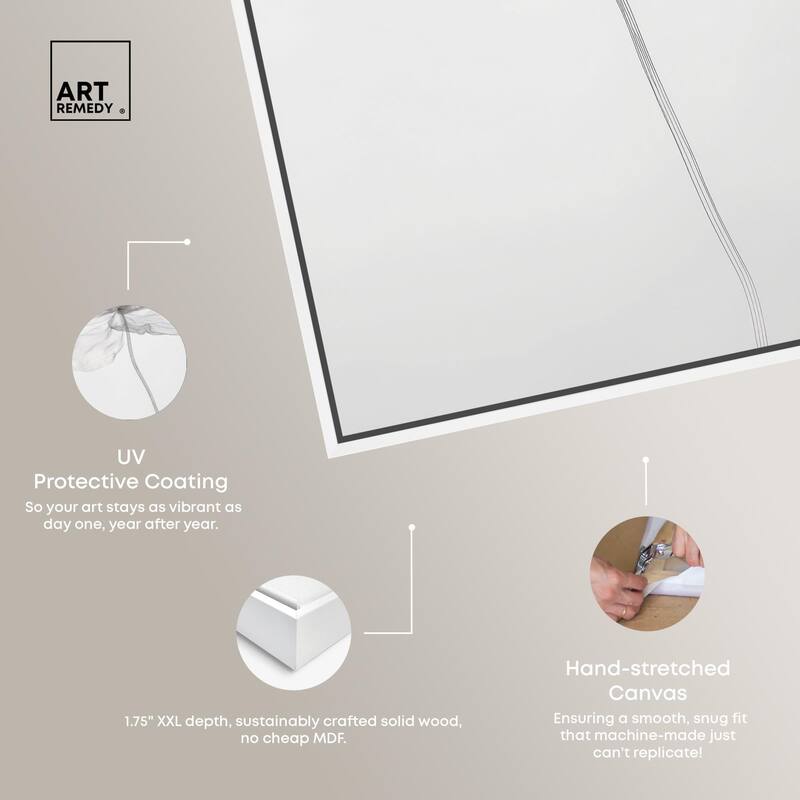 Fragile Beauty I Canvas by Art Remedy