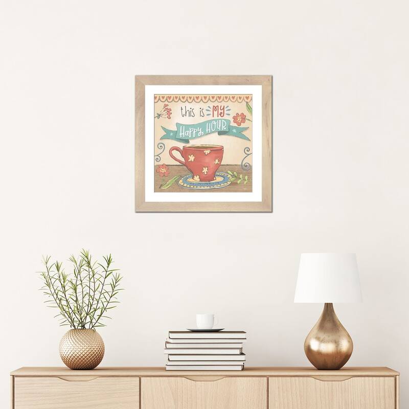 iCanvas "Coffee Happy Hour" by Mollie B.