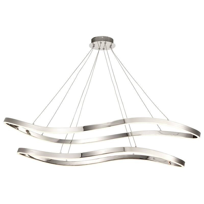 Nuvo Lighting 62/2422 Sylas 48" Wide Suspension Linear LED Pendant