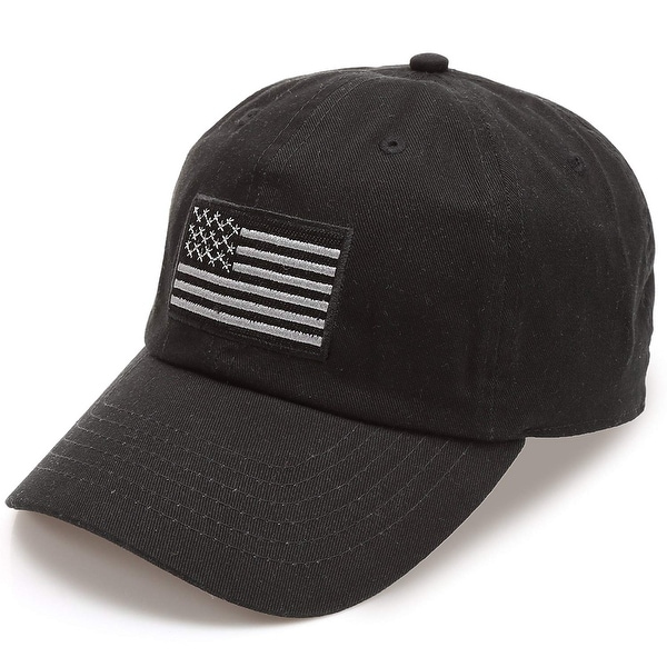 black flag baseball cap