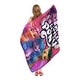 preview thumbnail 5 of 3, Hasbro My Little Pony Pony Poster Micro Raschel Throw Blanket