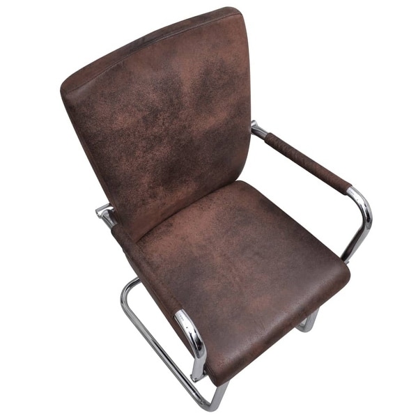 Faux discount suede chair