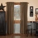 preview thumbnail 4 of 7, Primitive Curtains VHC Check Panel 84x40 Pair Rod Pocket Cotton - Panel 84x40