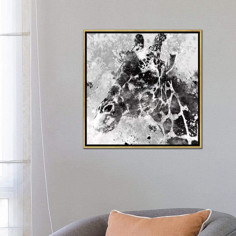 iCanvas "Giraffe" by Carol Robinson Framed Canvas Print