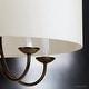 preview thumbnail 4 of 5, Luxury Transitional Chandelier, 21.125"H x 21.625"W, with Provincial Style, Olde Bronze Finish by Urban Ambiance