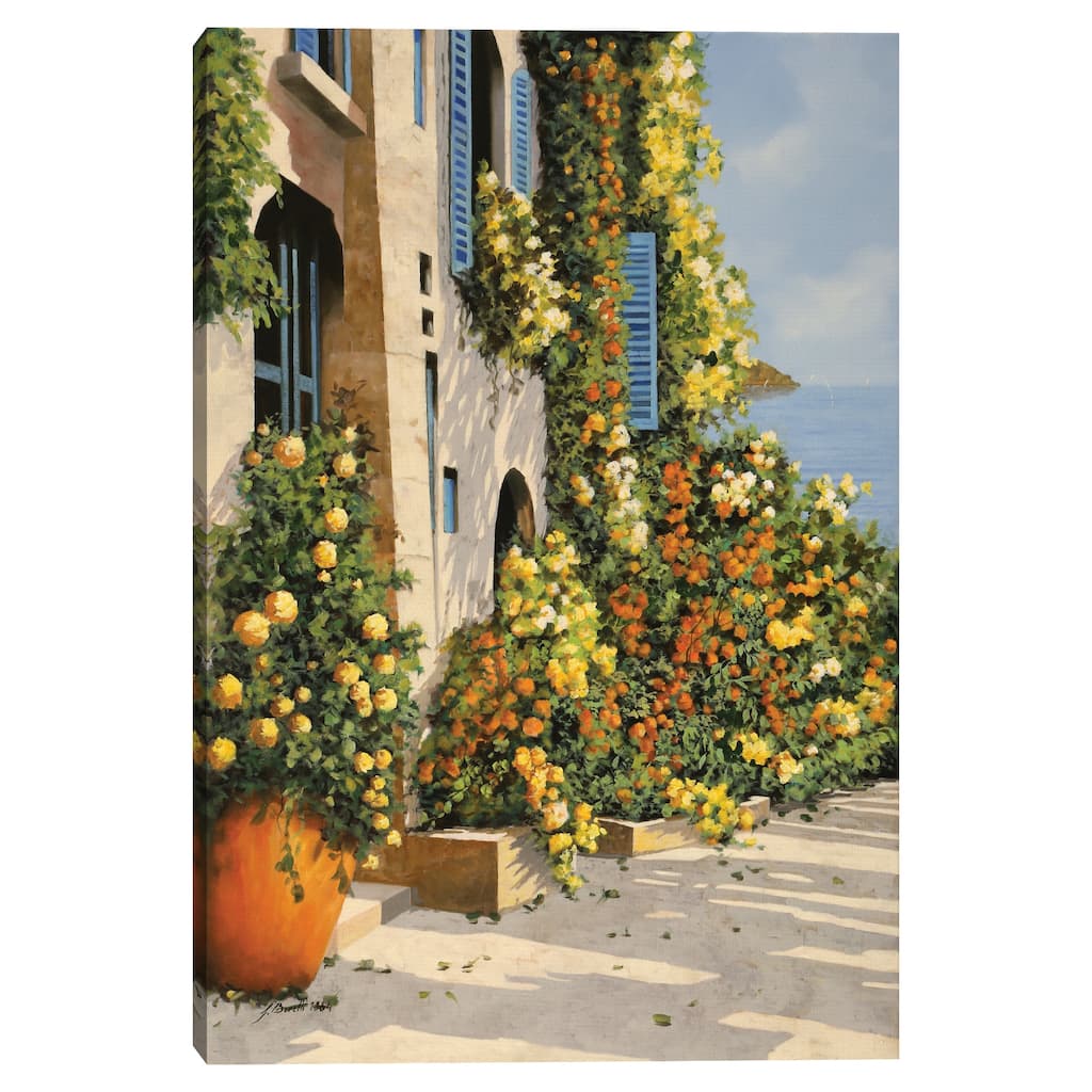 Canarinoudue by Guido Borelli Canvas Art Print