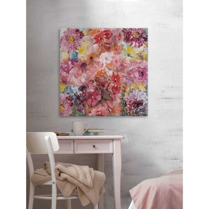 Spring Beauties Print on Wrapped Canvas