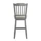 preview thumbnail 48 of 61, Eleanor Slat Back Wood Swivel Stool by iNSPIRE Q Classic