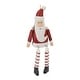 preview thumbnail 1 of 1, Dangle Santa Ornament (Set of 6)