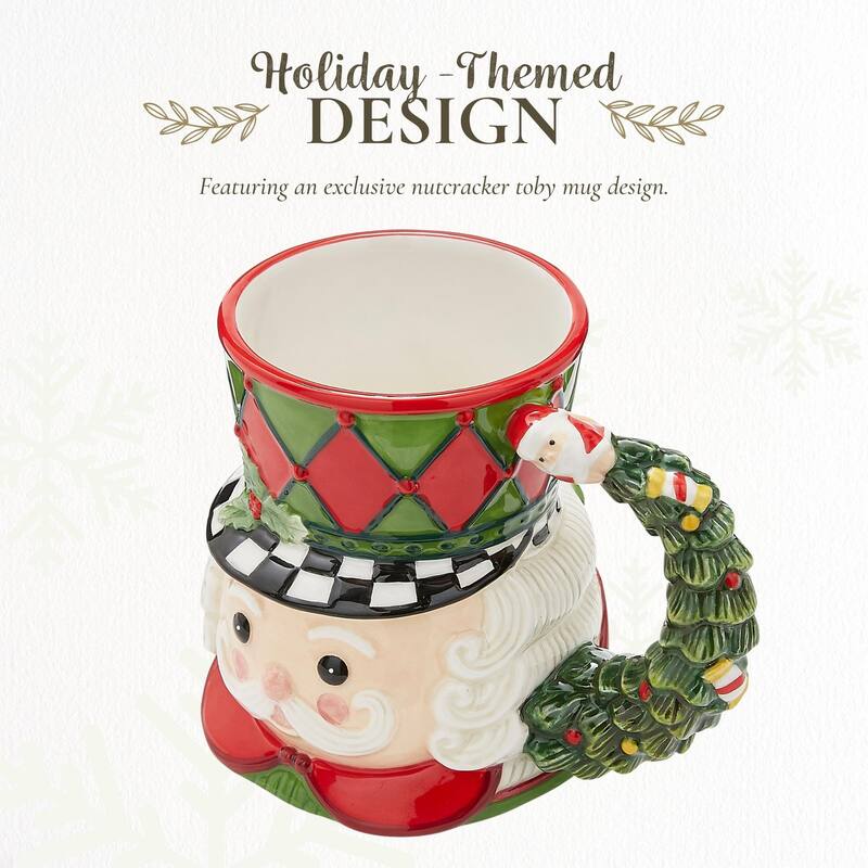Spode Nutcracker Toby Mug - 23 oz
